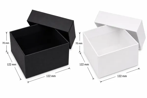Krabička s víkem K06 CE velikost:122x122x70mm – fotka 2