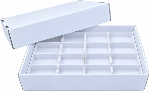 VERZE 2 Krabičky do flat boxu 16 x KK16BI (95x62x30mm)