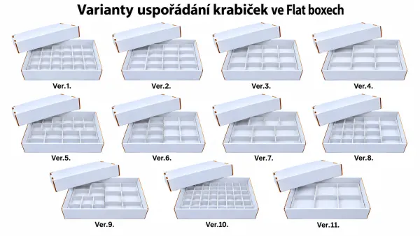 Flat box Lux s černými krabičkami VERZE 6 CE – fotka 4