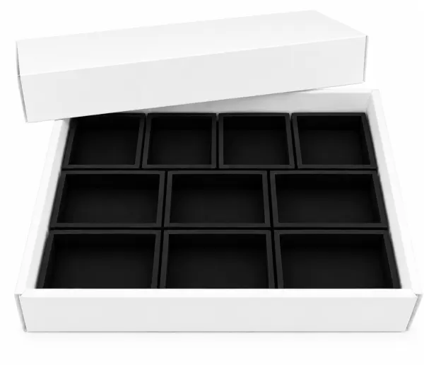 Flat box Lux s černými krabičkami VERZE 7 CE