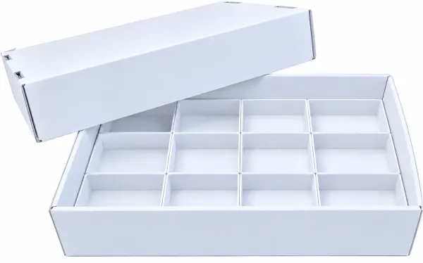 VERZE 3 Krabičky do flat boxu 12 x KK12BI (95x84x30mm)