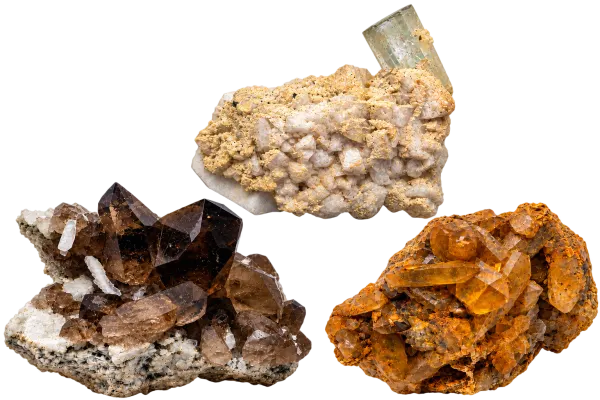 MINERÁLY, FOSÍLIE A HORNINY
