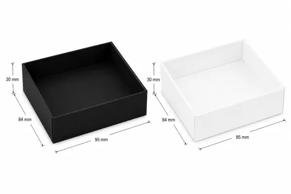 Pevná krabička KK12 CE velikost:95x84x30mm – fotka 2