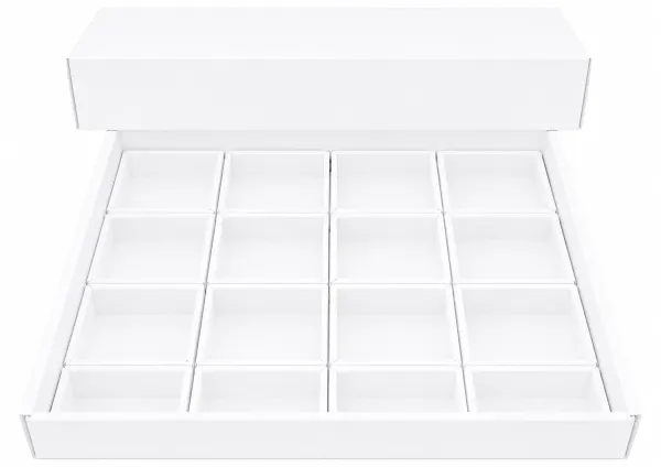 VERZE 2 Krabičky do flat boxu 16 x KK16BI (95x62x30mm)
