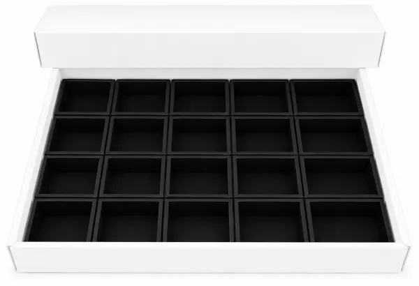 Flat box Lux s černými krabičkami VERZE 5 CE