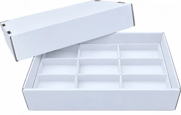 VERZE 4 Krabičky do flat boxu 9 x KK9BI (126x84x30mm)