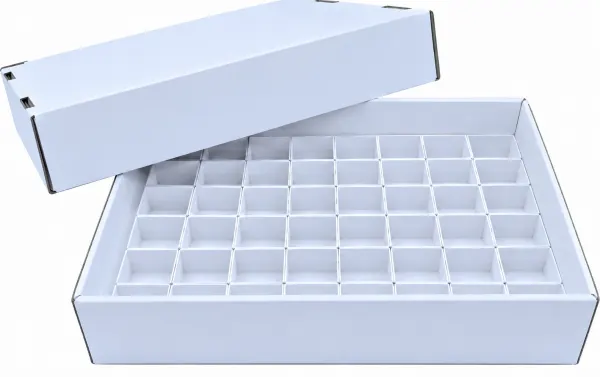Flat box Lux s bílými krabičkami VERZE 10 BI